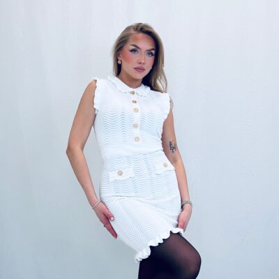 Mekko GABRIELLE (valkoinen)